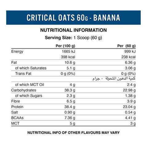 Buy Applied Nutrition Critical Oats Chocolate Flavor 1x12 In Dubai Abu Dhabi Sharjah Uae