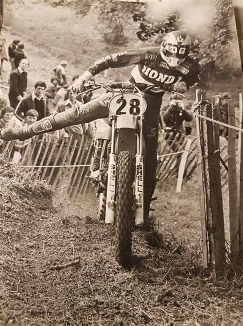 Graham Noyce Honda Farleigh Castle 1979 Vintage Motocross Enduro