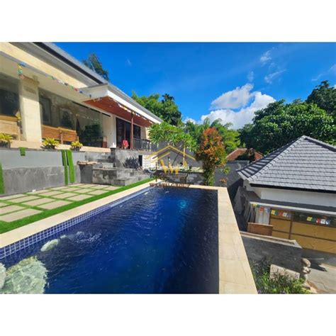 Dijual Villa Bali View Sawah Dekat Pusat Kota Tipe350 2KT 2KM Legalitas