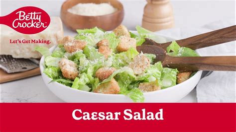 Caesar Salad Betty Crocker Youtube