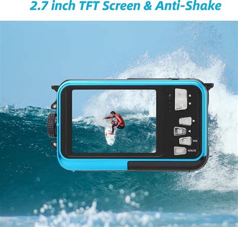 P Underwater Camera Mp Ft Waterproof Camera For Snorkeling