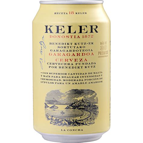 Comprar Cerveza Rubia Especial Lata 33 Cl KELER Supermercado