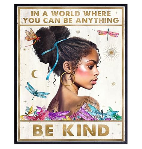 Be Kind Wall Decor For Women Positive Affirmations Boho Wall Art For