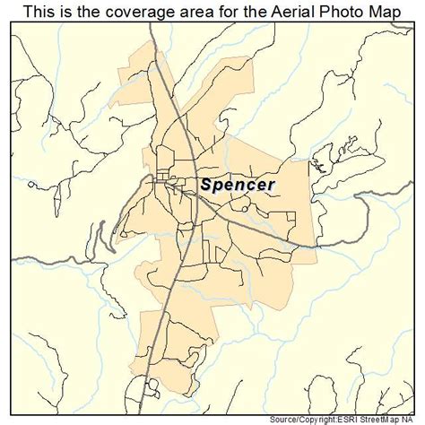 Aerial Photography Map of Spencer, TN Tennessee