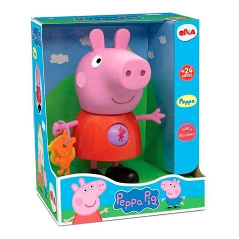 Boneca Peppa Pig 25 Cm Original Pepa Elka Submarino