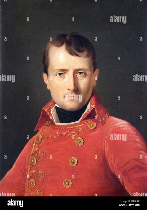 English Napoleon Bonaparte 17691821 As First Consul Circa 1803