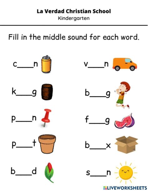 Week 10 Medial Sound Online Exercise For Live Worksheets