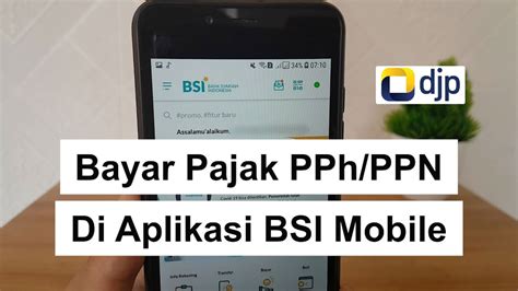 Cara Bayar Kode Billing Pajak Di BSI Mobile Bank BSI YouTube