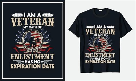 Eu Sou Um Veterano Meu Juramento De Alistamento N O Tem Design De