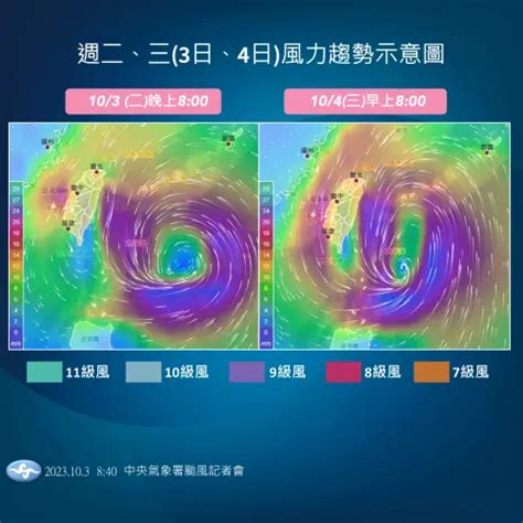 小犬颱風挾「強風大浪」先殺到台灣 桃園以南12縣市防10級強陣風 天氣速報 生活 Nownews今日新聞