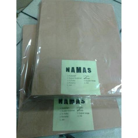 Jual Amplop Coklat Ukuran Map Shopee Indonesia