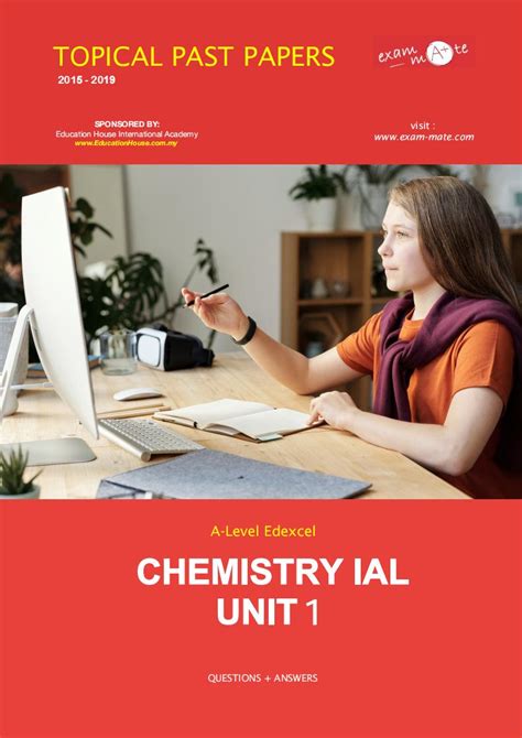 Edexcel A Level CHEMISTRY IAL TOPICAL PAST PAPERS