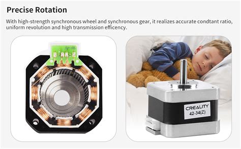 Creality Oficial 42 34 Z Motor Paso A Paso Impresora 3D Eje Z Motor