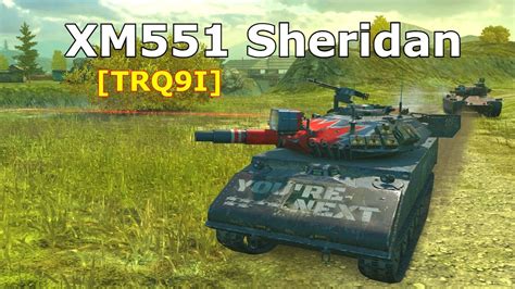 XM551 Sheridan 6 Kills 6 6K DMG WoT Blitz YouTube