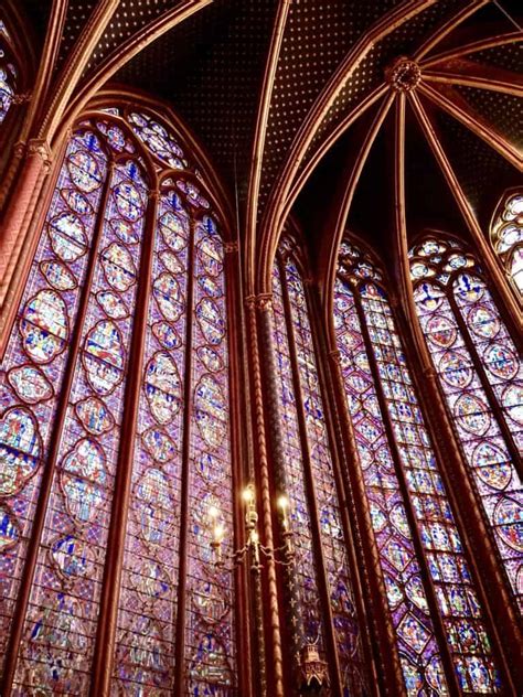 The History Of Sainte Chapelle Paris S Stained Glass Temple Lions In