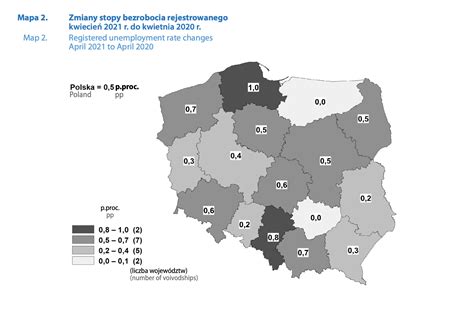 Bezrobocie w Polsce Wielopolska odjechała reszcie kraju