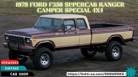 Ford F X Super Cab Camper Special Ford Truck Dentside Youtube