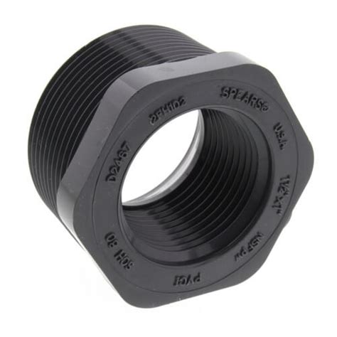 X Pvc Sch Flush Style Reducer Bushing