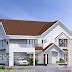 Square Feet Sloping Roof Home Design Kerala Home Design And