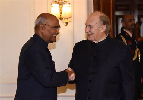 President Kovind meets Prince Karim Aga Khan - AKDN