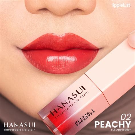 Hanasui Tintdorable Lip Stain Lip Tint Liptint Pov Store Lazada Indonesia