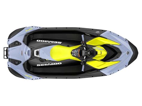 New Sea Doo Spark Trixx Up Ibr Vapor Blue Neon Yellow