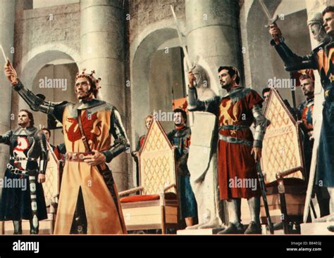 Les chevaliers de la table ronde Knights of the Round Table 1953 USA Stock Photo, Royalty Free ...