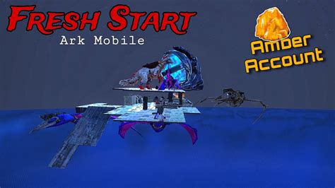 Ark Mobile Pvp New Fresh Start Solo Taming And More Youtube