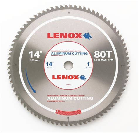 Lenox-21892 14 In. Metal Cutting Circular Saw Blade - Walmart.com - Walmart.com