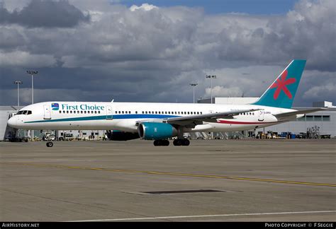 Aircraft Photo Of G Cpev Boeing First Choice Airways