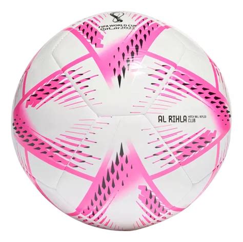 Bola Adidas Copa Do Mundo Al Rihla Club Cor Rosa Mercadolivre