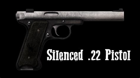 Fallout New Vegas Gun Guide Silenced 22 Pistol Youtube