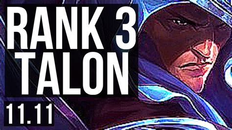 Talon Vs Diana Mid Rank Talon Legendary Games