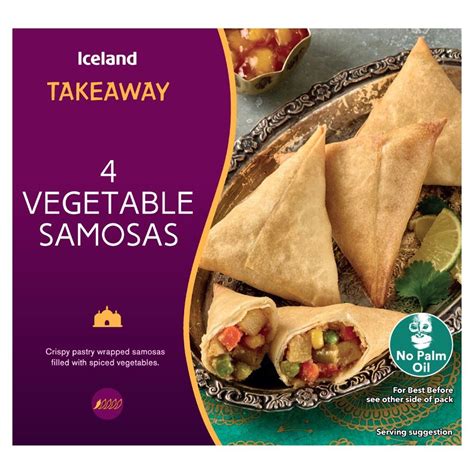 Iceland Takeaway Vegetable Samosas G Party Food Platters