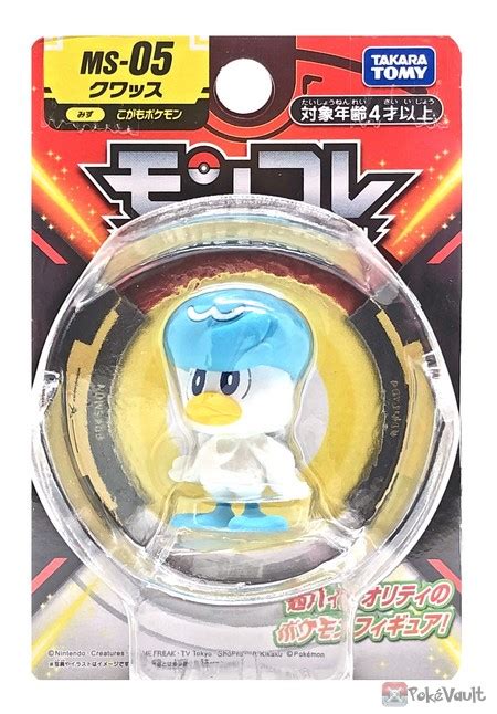 Pokemon Quaxly Takara Tomy Monster Collection Figure Ms