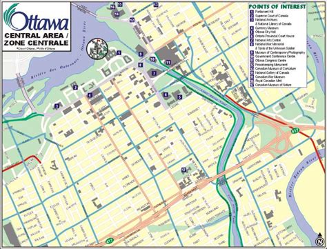 Ottawa Map, Map Of Ottawa, Ontario, Canada, Maps For Ottawa - Printable ...