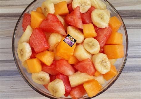 Easiest Way To Prepare Super Quick Homemade Simple Fruit Salad With