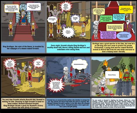 Beowulf Comic Story Storyboard By A223d15c