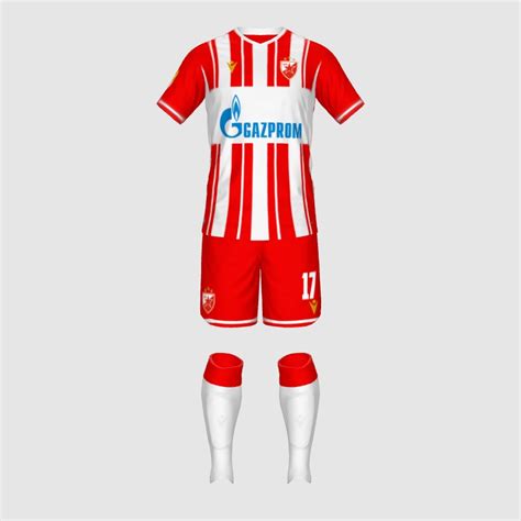 Red Star 2024 Home Kit FIFA 23 Kit Creator Showcase