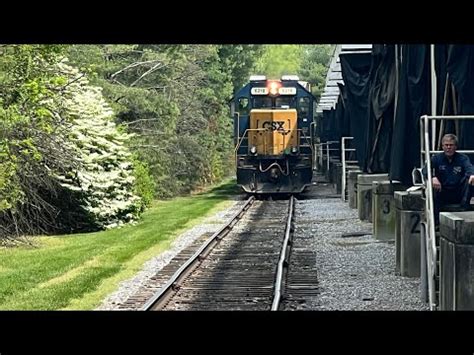 CONRAIL SHARED ASSETS OPERATIONS Train CA20 Departs Roosevelt Paper