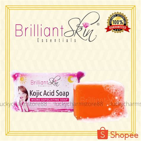 Original Brilliant Skin Kojic Acid Soap Shopee Philippines