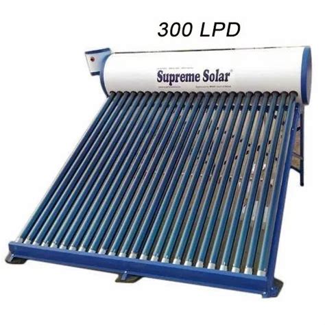 300lpd Supreme Solar Water Heater At Rs 43000 Supreme Solar Solar Water Heater In Bengaluru