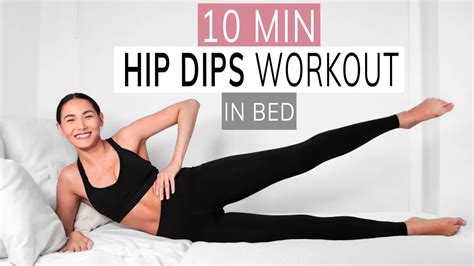 Hips Workout In Bed Side Booty Exercises For Fat Loss At Home Youtube