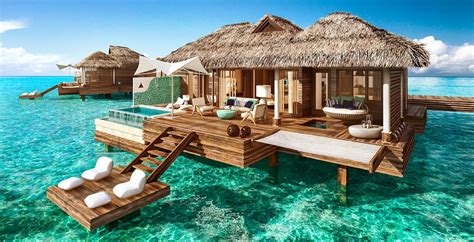 Overwater Bungalows in Montego Bay, Jamaica