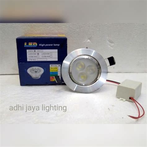 Jual Lampu Downlight Led W Mata Emico Putih Termurah Shopee Indonesia