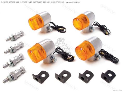 0903094 Blinker Set Single Socket Without Bulb Monkey For Stock Mo