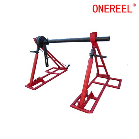 5ton Hydraulic Jack Stand Cable Drum Stand Cable Reel Stand China