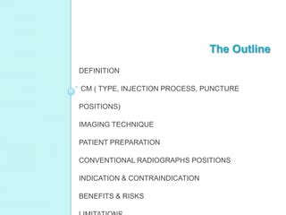 Myelography | PPT