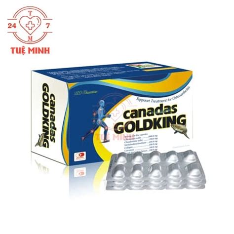Canadas GoldKing Dolexphar - Giúp giảm các triệu chứng đau mỏi khớp