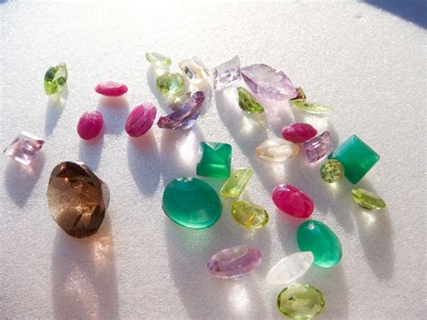 30 Loose Gemstones For Jewelry Making FREE SHIPPING